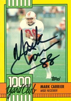 Mark Carrier Football Cards